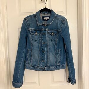 LOFT Classic Blue Jean Jacket